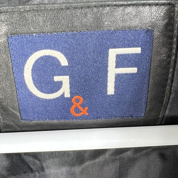 G&F Men L Black 100% Soft Leather Jacket Thermolite Plus Insulation Quiet Luxury - Picture 7 of 11